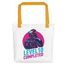 Yellow Darth Vader Level 10 Completed Tote bag Totes by Design Express
