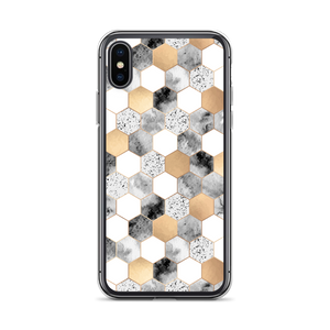 iPhone X/XS Hexagonal Pattern iPhone Case by Design Express