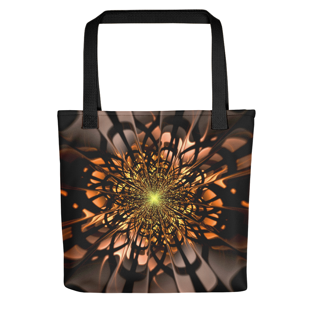 Default Title Abstract FLower 02 Tote Bag by Design Express