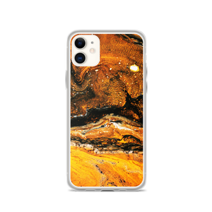 iPhone 11 Yellow Orange Abstract iPhone Case by Design Express