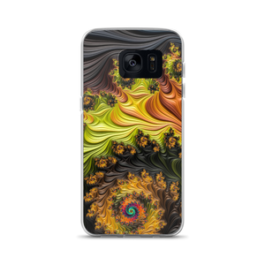 Samsung Galaxy S7 Colourful Fractals Samsung Case by Design Express