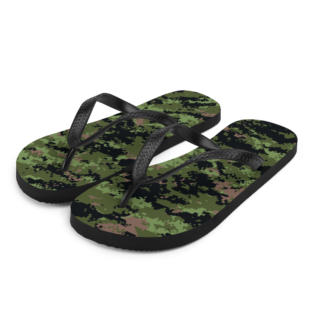 S Classic Digital Camouflage Flip-Flops by Design Express