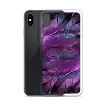 Purple Feathers iPhone Case by Design Express