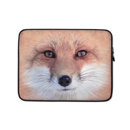 13 in Red Fox Laptop Sleeve by Design Express