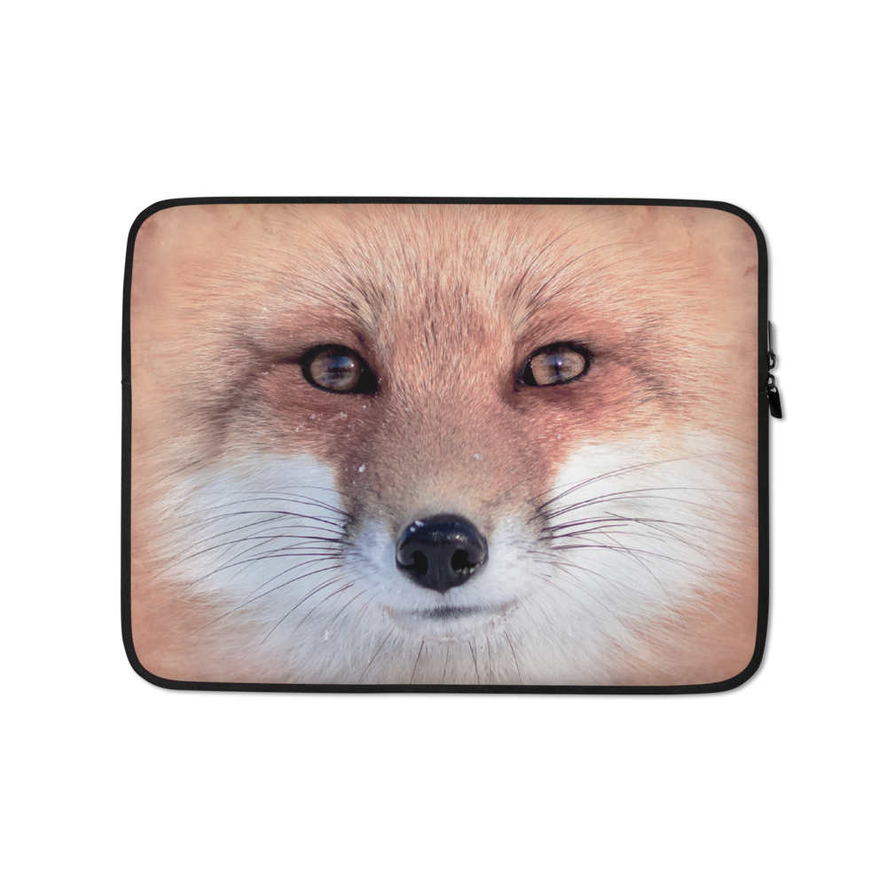 13 in Red Fox Laptop Sleeve by Design Express