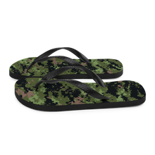 Classic Digital Camouflage Flip-Flops by Design Express