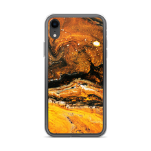 iPhone XR Yellow Orange Abstract iPhone Case by Design Express