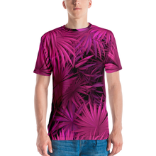 XS Pink Palm Men's T-shirt by Design Express