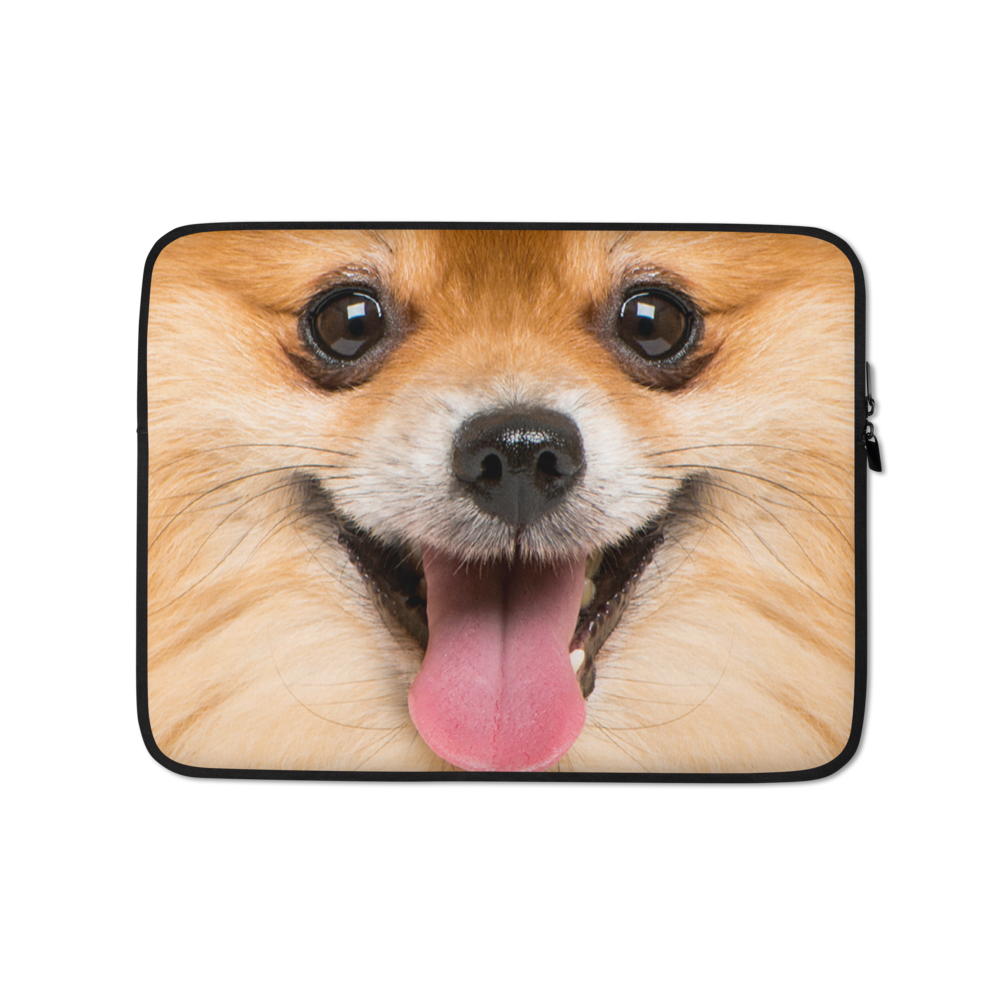 13 in Pomeranian Dog Laptop Sleeve by Design Express