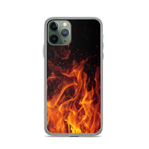 iPhone 11 Pro On Fire iPhone Case by Design Express