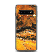 Samsung Galaxy S10 Yellow Orange Abstract Samsung Case by Design Express