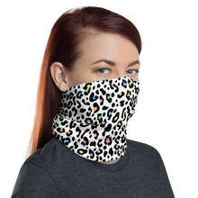 Color Leopard Print Neck Gaiter Masks by Design Express