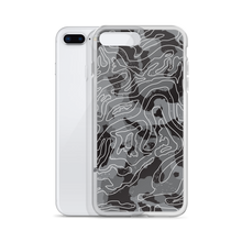 Grey Black Camoline iPhone Case by Design Express