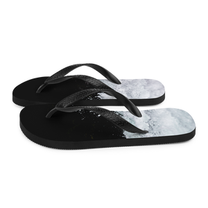 Black & White Water Flip-Flops by Design Express