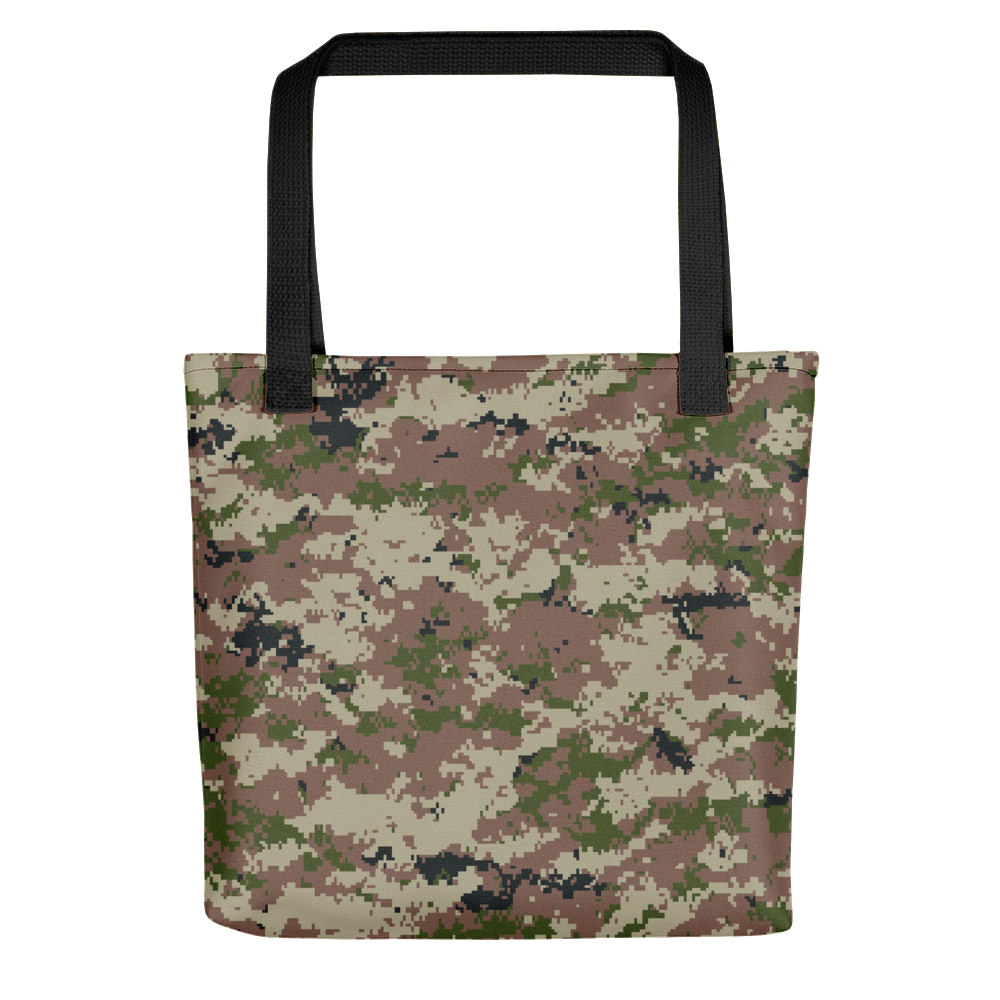 Default Title Desert Storm Digital Camouflage Tote Bag by Design Express