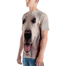 Golden Retriever "All Over Animal" Men's T-shirt All Over T-Shirts by Design Express
