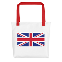Red United Kingdom Flag "Solo" Tote bag Totes by Design Express