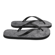 Soft Grey Fur Flip-Flops by Design Express