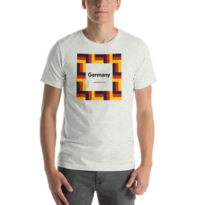 Ash / S Germany "Mosaic" Unisex T-Shirt by Design Express