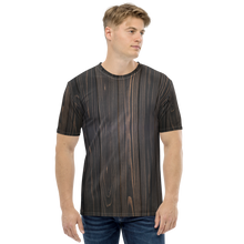 XS Black Wood Men's T-shirt by Design Express