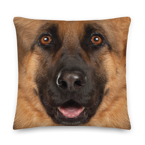 22×22 German Shepherd Dog Premium Pillow by Design Express