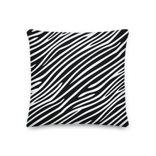 Zebra Print Premium Pillow by Design Express