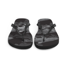 Grey Black Catfish Flip-Flops by Design Express