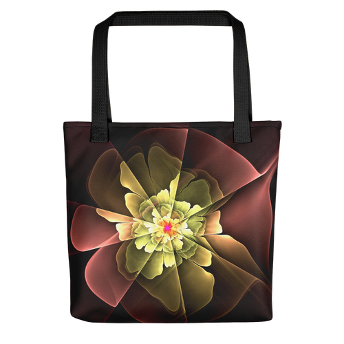 Default Title Abstract FLower 04 Tote Bag by Design Express