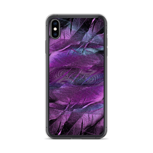 iPhone XS Max Purple Feathers iPhone Case by Design Express