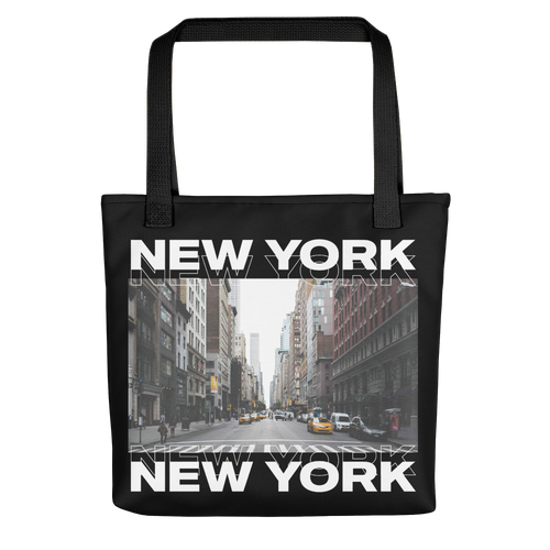 Default Title New York Black Tote bag by Design Express