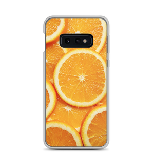 Samsung Galaxy S10e Sliced Orange Samsung Case by Design Express