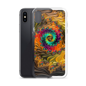 Multicolor Fractal iPhone Case by Design Express