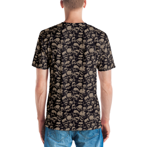 Skull Pattern Men's T-shirt by Design Express