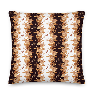 Gold Baroque Square Premium Pillow by Design Express