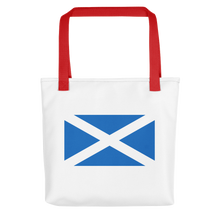 Red Scotland Flag "Solo" Tote bag Totes by Design Express