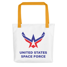 Yellow United States Space Force Tote bag Totes by Design Express