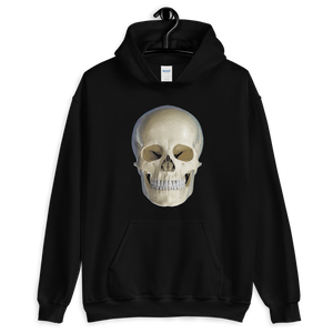 S Skull Head Unisex Hoodie by Design Express