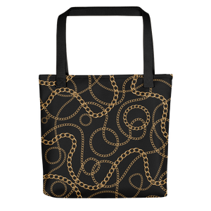 Default Title Golden Chains Tote bag by Design Express