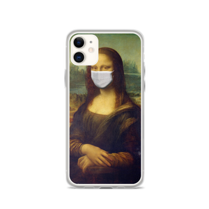 iPhone 11 Masker Monalisa iPhone Case by Design Express