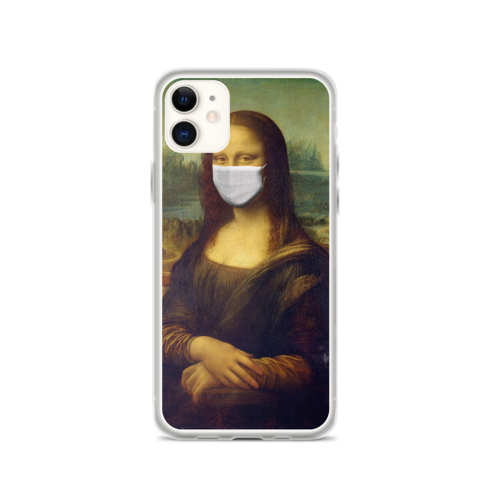 iPhone 11 Masker Monalisa iPhone Case by Design Express