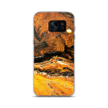 Samsung Galaxy S7 Yellow Orange Abstract Samsung Case by Design Express