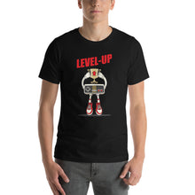 Black / XS Level-Up Short-Sleeve Unisex T-Shirt by Design Express