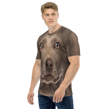 Weimaraner Dog Men's T-shirt by Design Express