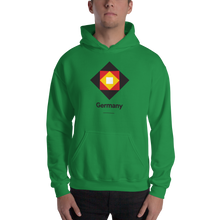 Irish Green / S Germany "Diamond" Hooded Sweatshirt by Design Express