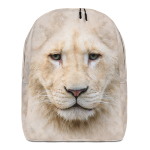 Default Title White Lion Minimalist Backpack by Design Express