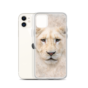 White Lion iPhone Case by Design Express