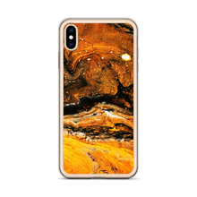 Yellow Orange Abstract iPhone Case by Design Express