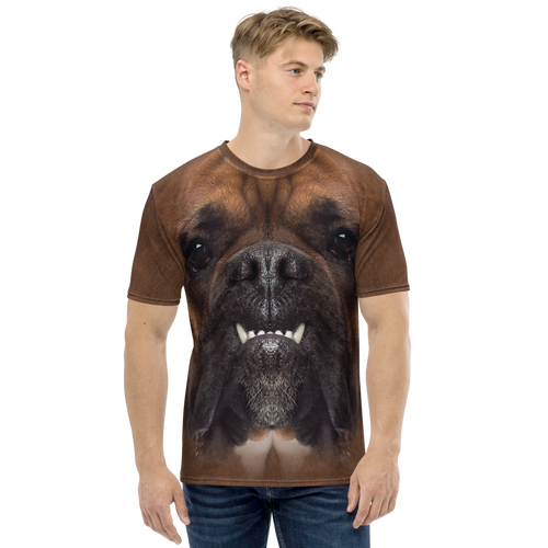 XS Boxer Dog Men's T-shirt by Design Express