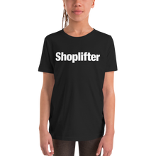 Black / M Shoplifter Unisex Youth T-Shirt by Design Express