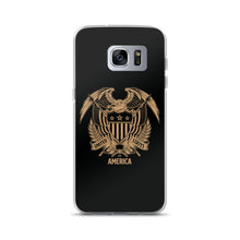 Samsung Galaxy S7 Edge United States Of America Eagle Illustration Reverse Gold Samsung Case Samsung Cases by Design Express